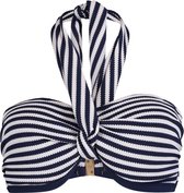 Sapph Beach Roadtripper Marine Blauw - Bandeau / Softcup Bikinitop Maat: 100C