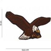 Embleem stof Flying eagle rechts klein