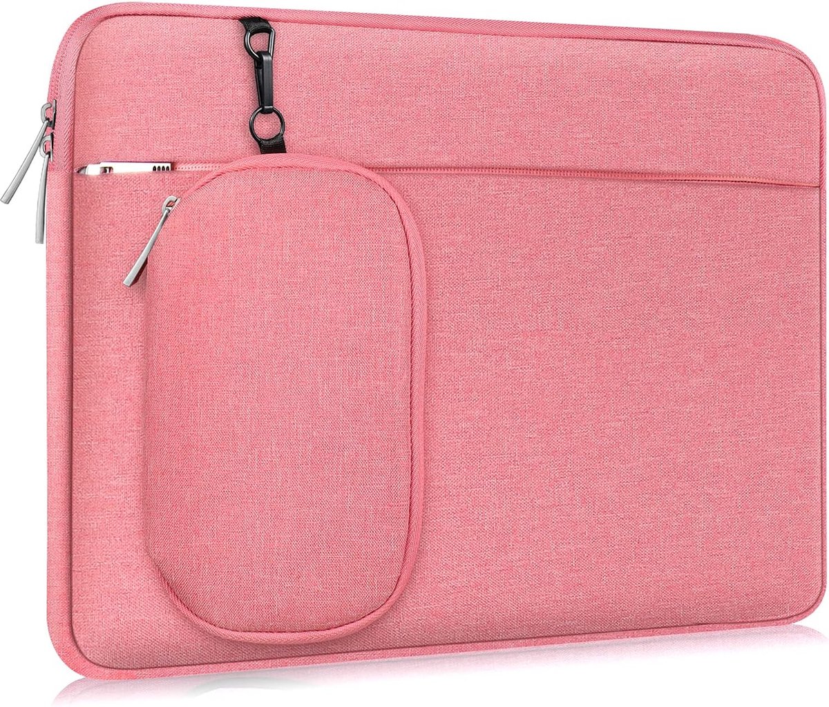 Image of 15,6 inch laptophoes laptop sleeve aktetas, Waterbestendig Schokbestendig Lichtgewicht tas met accessoirevak, Beschermende notebooktas met afneembare kleine tas, voor HP/LENOVO/DELL/ACER/ASUS