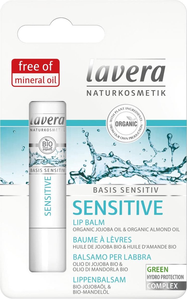 Goedkoopste Lavera Lippenbalsem Basis Sensitiv
