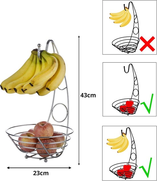 Bananenhouder haak - banaan standaard rek, creatieve bananenhaak houder, voedselveilige bananenstandaard, stevig voor keuken thuis Bananenhouder haak - banaan standaard rek, creatieve bananenhaak houder, voedselveilige bananenstandaard, stevig voor keuken thuis