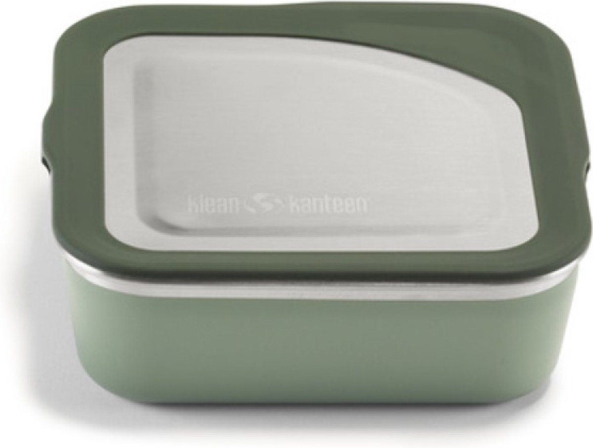 Klean Kanteen - RVS Lunchbox (15x15cm) 591 ml - Sea Spray - RVS deksel - lekvrij