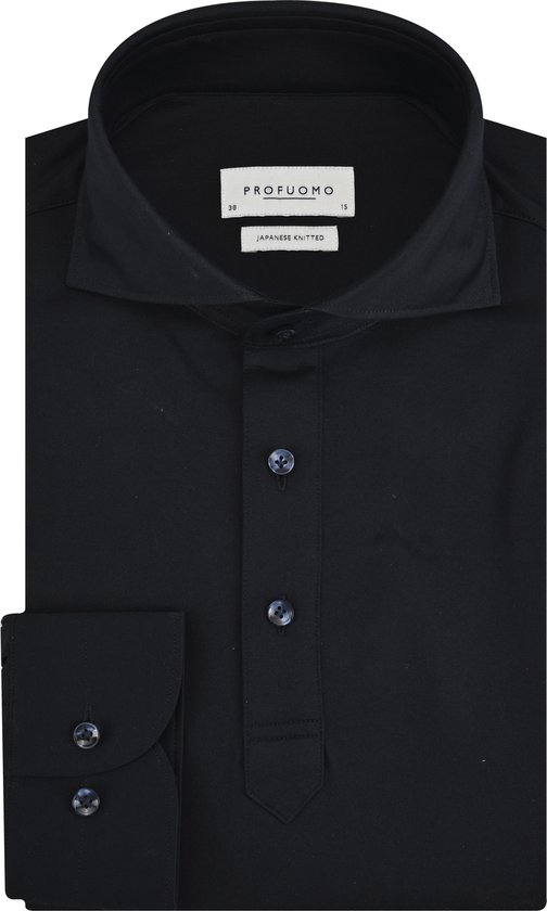 Profuomo Japanese Knitted Polo Heren