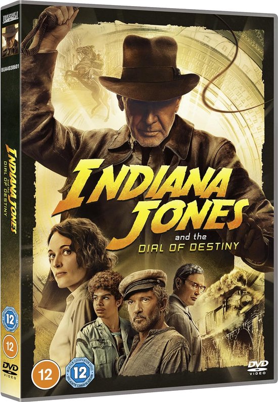 Indiana Jones and The Dial Of Destiny - DVD - import zonder NL