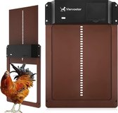 Viervoeter Kippenluik - Chickenguard -Automatische Kippenluik