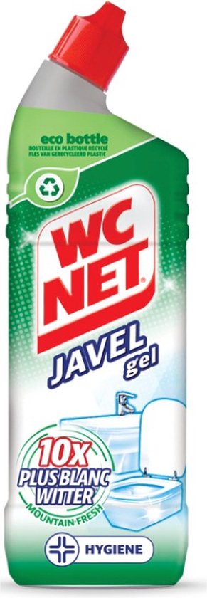 WC.NET GEL JAVEL EXTRA WHITE 750ML