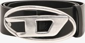 Gues Oval D Logo B-1DR Belt Black