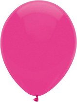 Ballonnen hot pink - 30 cm - 50 stuks