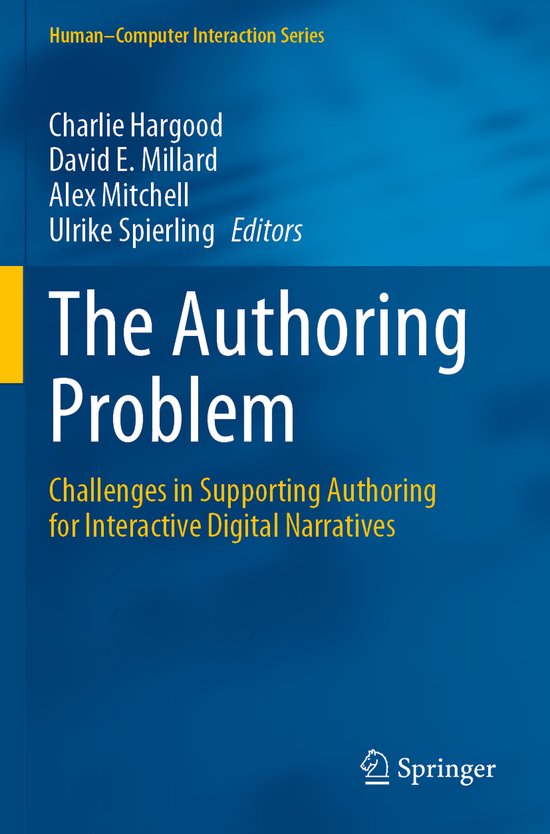 Human–Computer Interaction Series-The Authoring Problem - cover