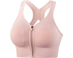 Go Go Gadget - Krijg de Perfecte Pasvorm: LET OP Valt 1 Maat Kleiner - Sportbeha - Fitness BH - Sport BH met Rits - Sport BH Voorsluiting - Shock-Absorberende Sport BH - Anita Compressie BH - Yoga-BH