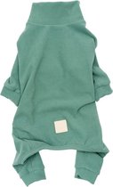 Fuzzyard Life Pyjama Myrtle Green Groen - Hondenkleding - 31 cm