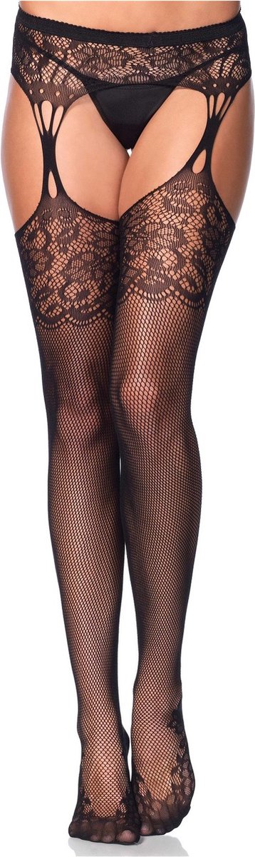 Goedkoopste Tear drop garterbelt stockings