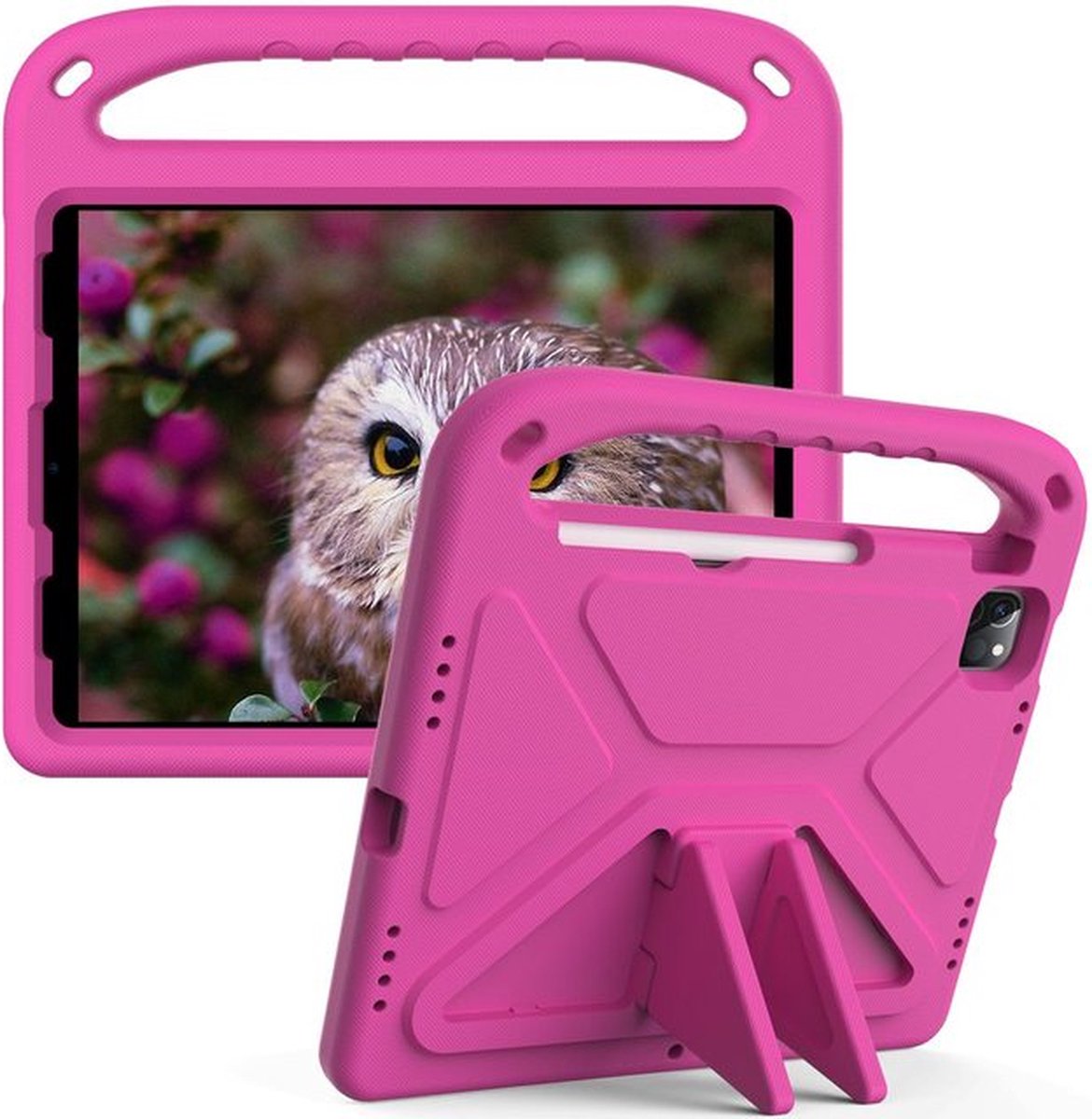 Tablethoes Apple iPad Pro 11 (2022) | Ook ideaal voor kinderen | Volledig beschermd | iPad Hoes | Roze