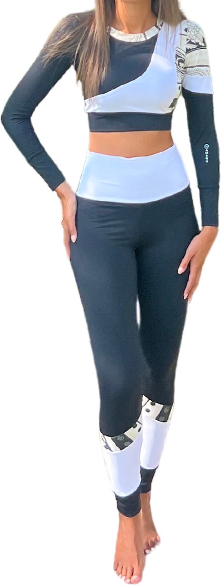Sportkleding dames - Sportlegging dames - Yoga kleding - Sportlegging high waist - Sportkleding — afbeelding 4