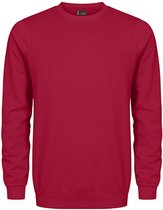 Unisex Sweater 'Promodoro' met ronde hals Granate - XXL
