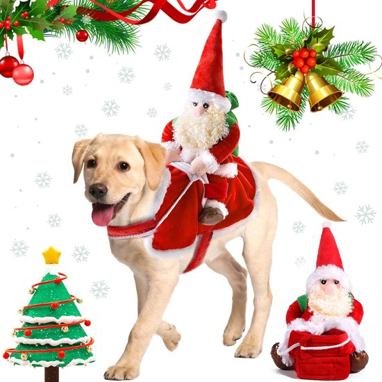 COSTUME PÈRE NOËL POUR CHIEN