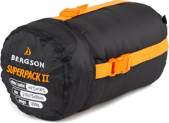 LICHTGEWICHT MUMMY SLAAPZAK BERGSON SUPERPACK II 850 GRAM! van BERGSON — afbeelding 4