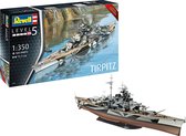 1:350 Revell 05096 Duits Slagschip Tirpitz - Limited Edition Plastic Modelbouwpakket