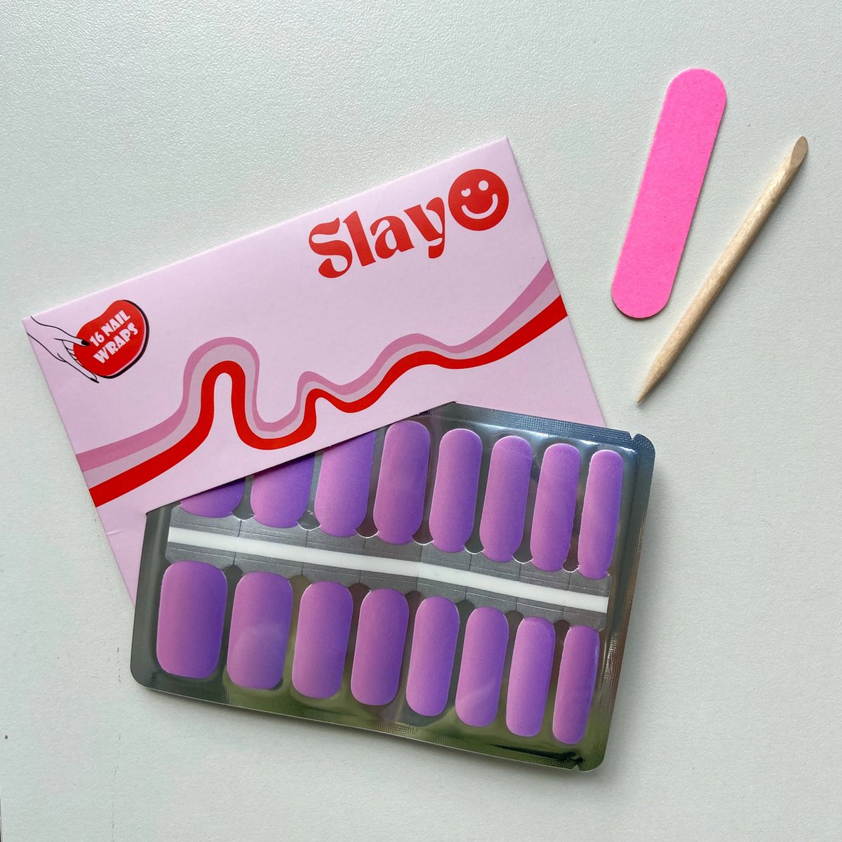 Slayo© - Nagelstickers - Flawless Fades - Nail Wraps - Nagel Stickers - Nail Stickers - Nail Art - Nail Wraps Sticker - Nail Art Stickers - Nagelfolie - GEEN lamp nodig