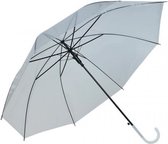 Malatec Transparante Witte Paraplu - Automatisch en Stijlvol voor Elke Gelegenheid