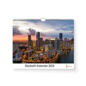 XL 2024 Kalender - Jaarkalender - Elizabeth