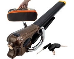 Gtrise Stuurslot Voor Auto - Stoplock - Auto - Camper - Pro - Met Ebook & Opbergtas
