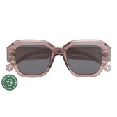 ™Monkeyglasses Birk 02 Light brown transparent Sun - Zonnebril - 100% UV bescherming - Danish Design - 100% Upcycled