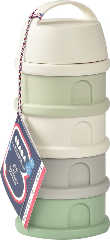 Béaba - Boites doseuses Lait en poudre en poudre - Cotton Sage Sauge