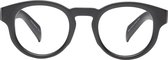 ™Monkeyglasses Aarhus 45 Matt Black BLC + 3,0 - Leesbril - Blauw Licht Bril - 100% Upcycled - Danish Design