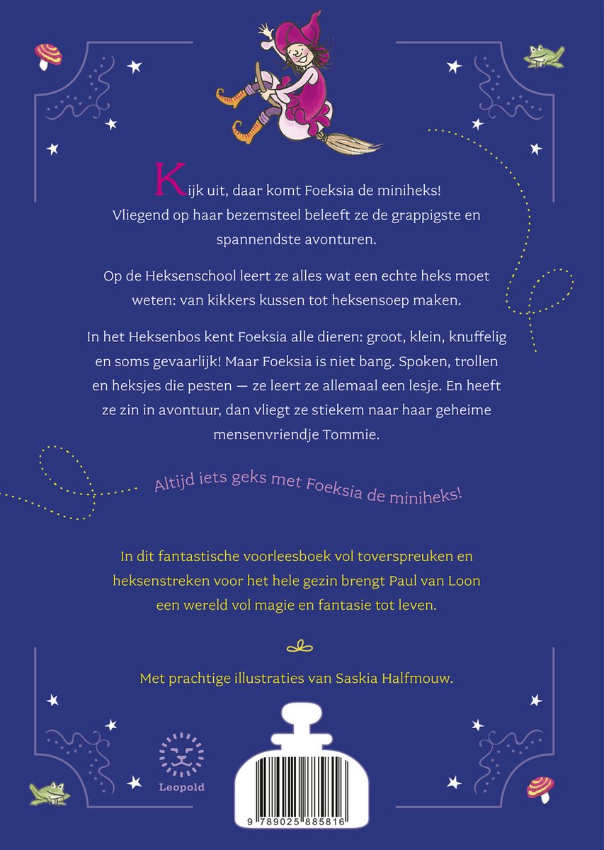 Foeksia de miniheks - Het vrolijke voorleesboek van Foeksia de Miniheks - back cover