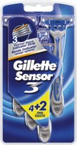 Gillette Sensor3 Scheermes - 6 stuks