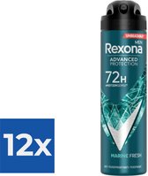 Rexona Deospray Men  Marine 150 ml - Voordeelverpakking 12 stuks