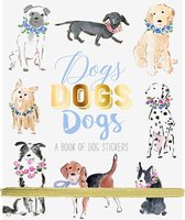 ECCOLO Beth Briggs Collection Fun Sticker Book Pad, Dogs, 12,7 x 17,78 cm 179g