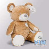 VIB® - Teddybeer groot 60 cm - Bruin - Babykleertjes - Baby cadeau