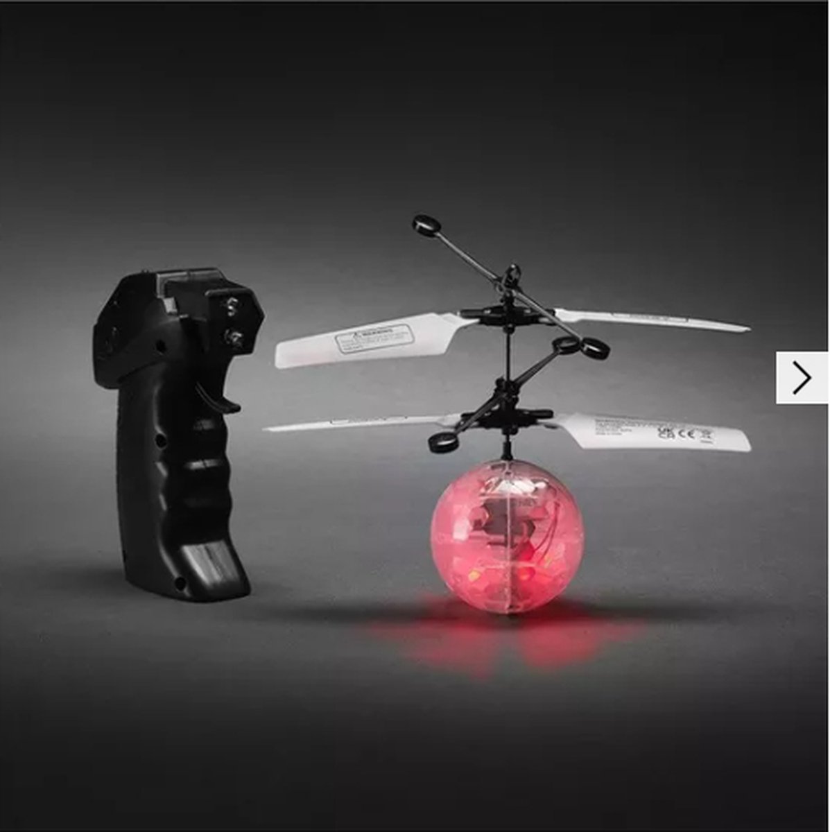RED5 Kleurveranderende Vliegende UFO - Drone - Led Verlichting - Infrarood afstandsbediening - USB Lader - 71682