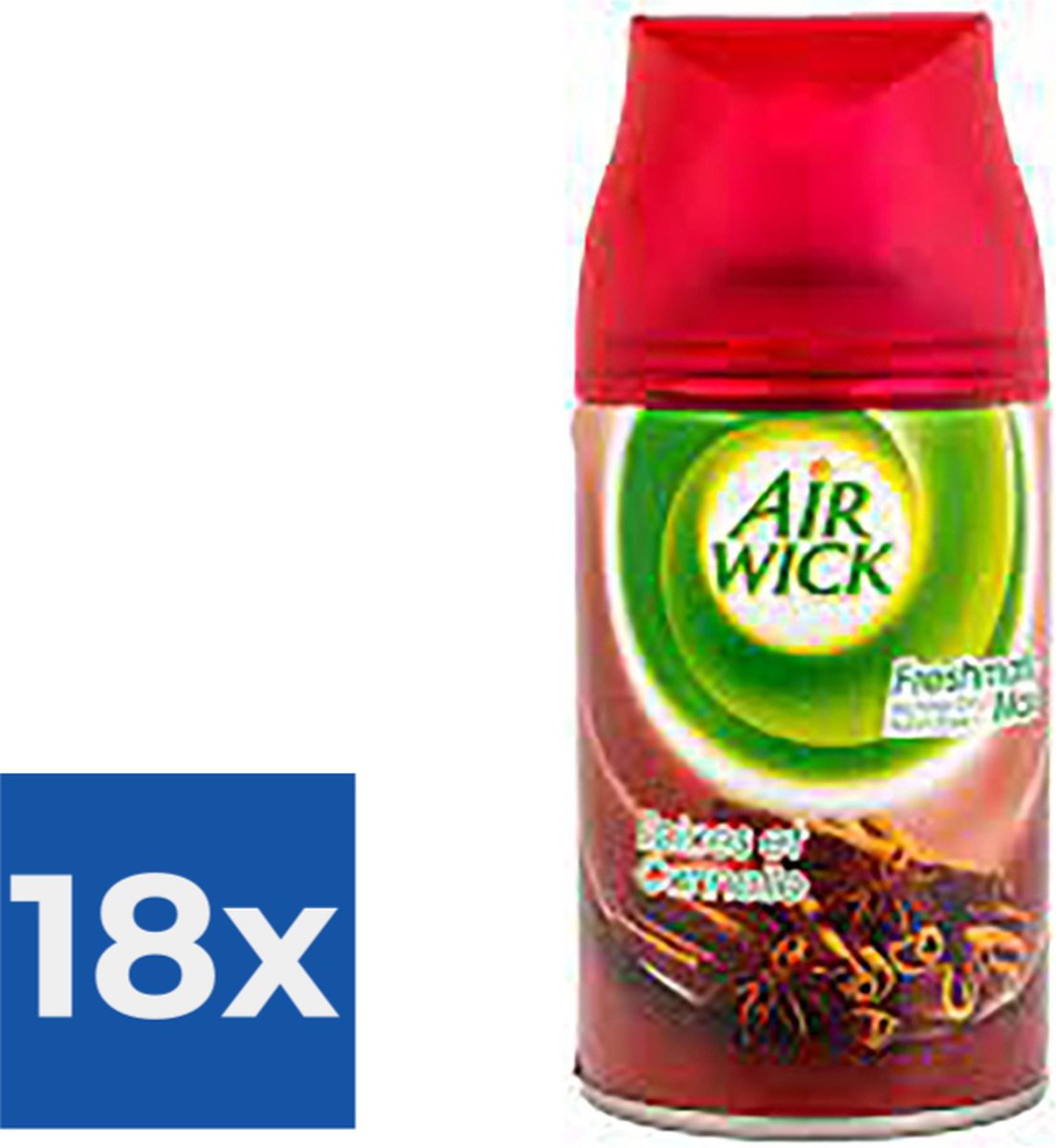 Airwick Freshmatic 250ml Refill Spiced Cinnamon - Voordeelverpakking 18 stuks