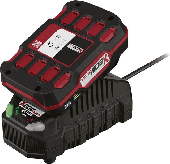 PARKSIDE® Accu 20V - 2Ah + oplader - De accu en snellader zijn compatibel met alle apparaten uit de Parkside 20V familie