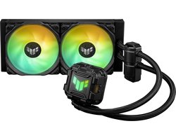ASUS TUF GAMING LC II 240 ARGB Processor Kit voor vloeistofkoeling 12 cm Zwart