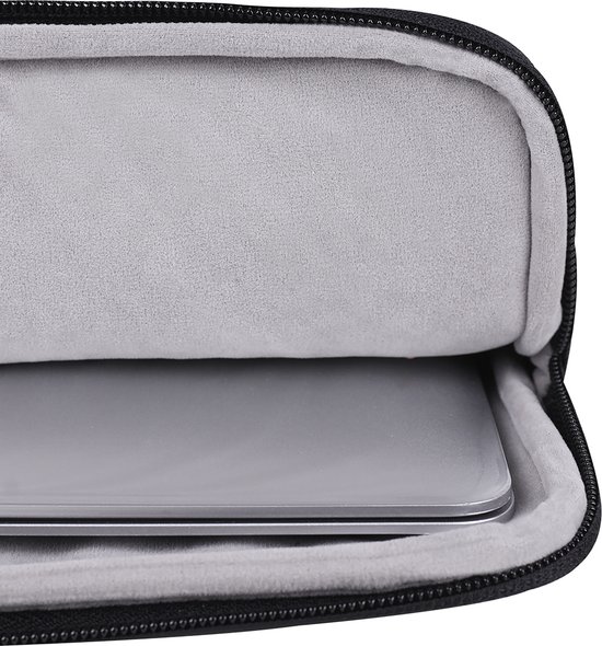Laptophoes 15.6 Inch XV - Laptop Sleeve - Donkergrijs
