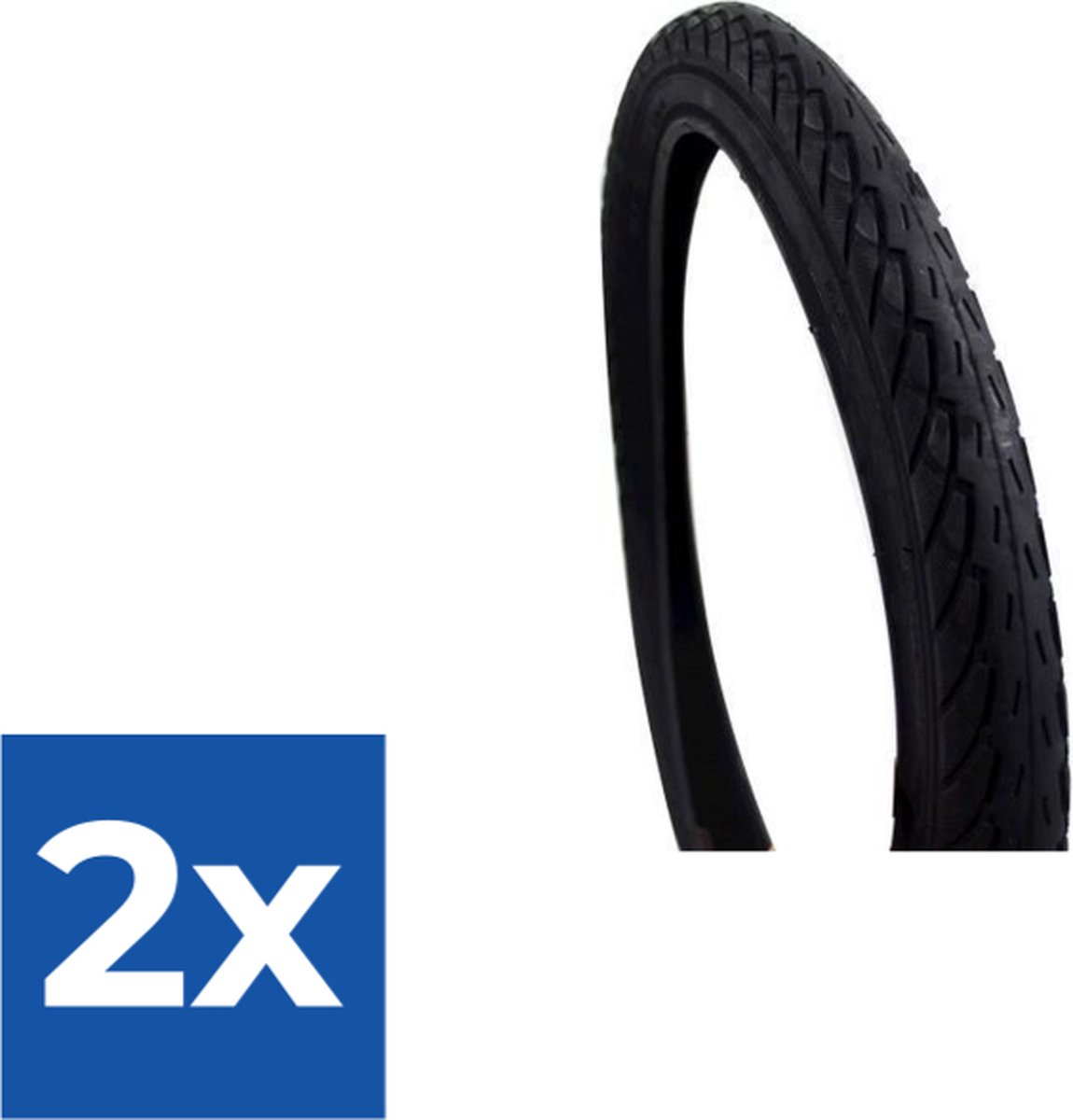 Deli Tire Buitenband SA-206 16 x 1.75 zw - Voordeelverpakking 2 stuks