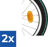 Deli Tire Buitenband SA-206 18 x 1.75 zw groene streep - Voordeelverpakking 2 stuks