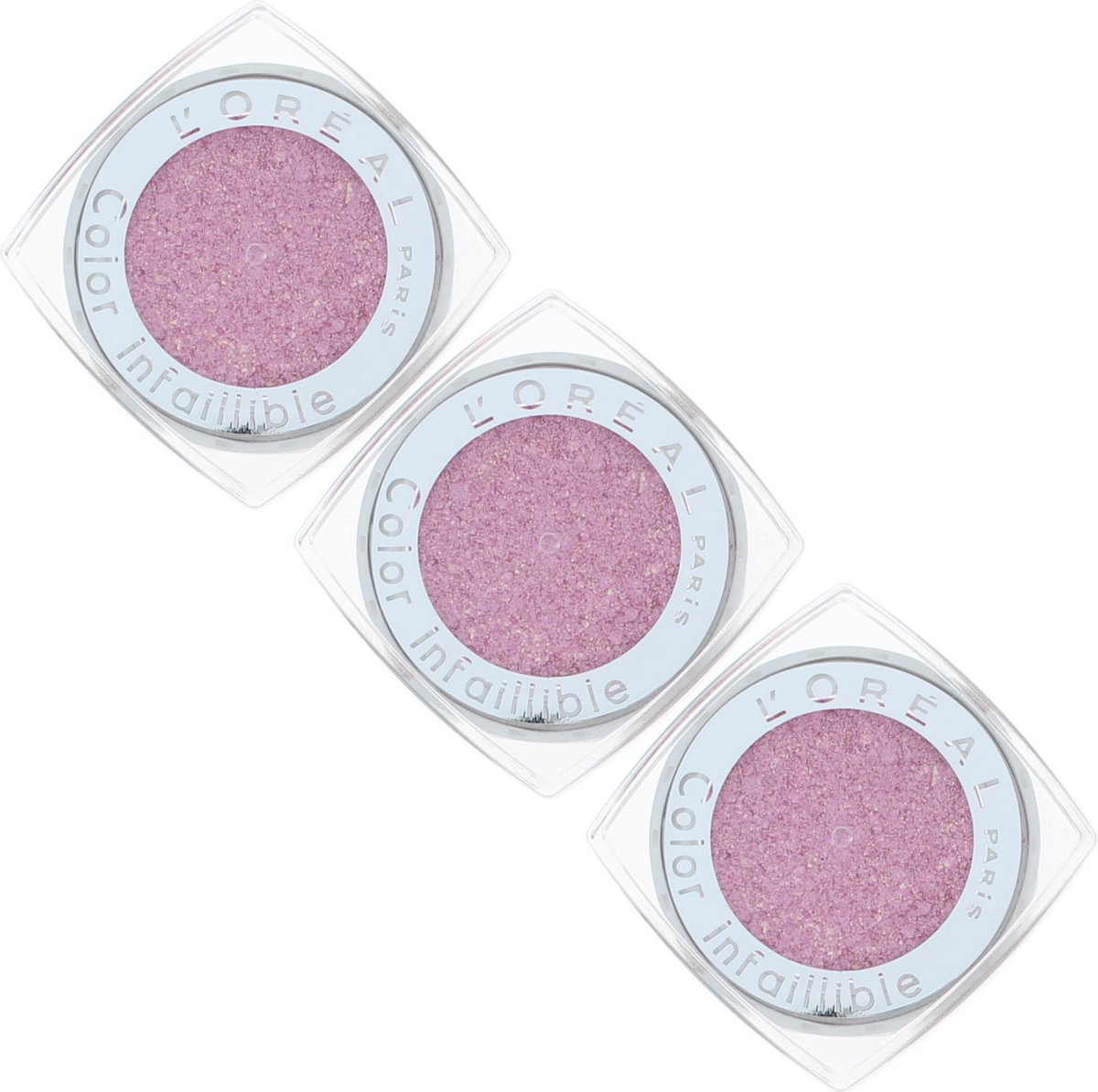 L'Oréal Infallible Oogschaduw - 036 Naughty Strawberry (set van 3)