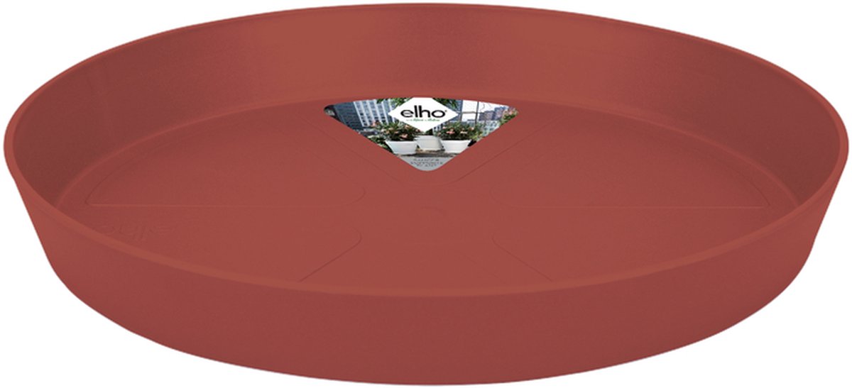 Elho Loft Urban Schotel Rond 34 Schotel voor Buiten Ø 34.3 x H 5.0 cm