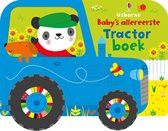 Baby's allereerste kartonboek met wielen 1 - Baby's allereerste tractor boek