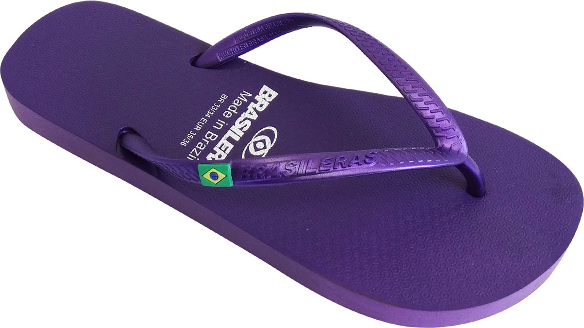 Brasileras Slippers dames- Paars- 34/35