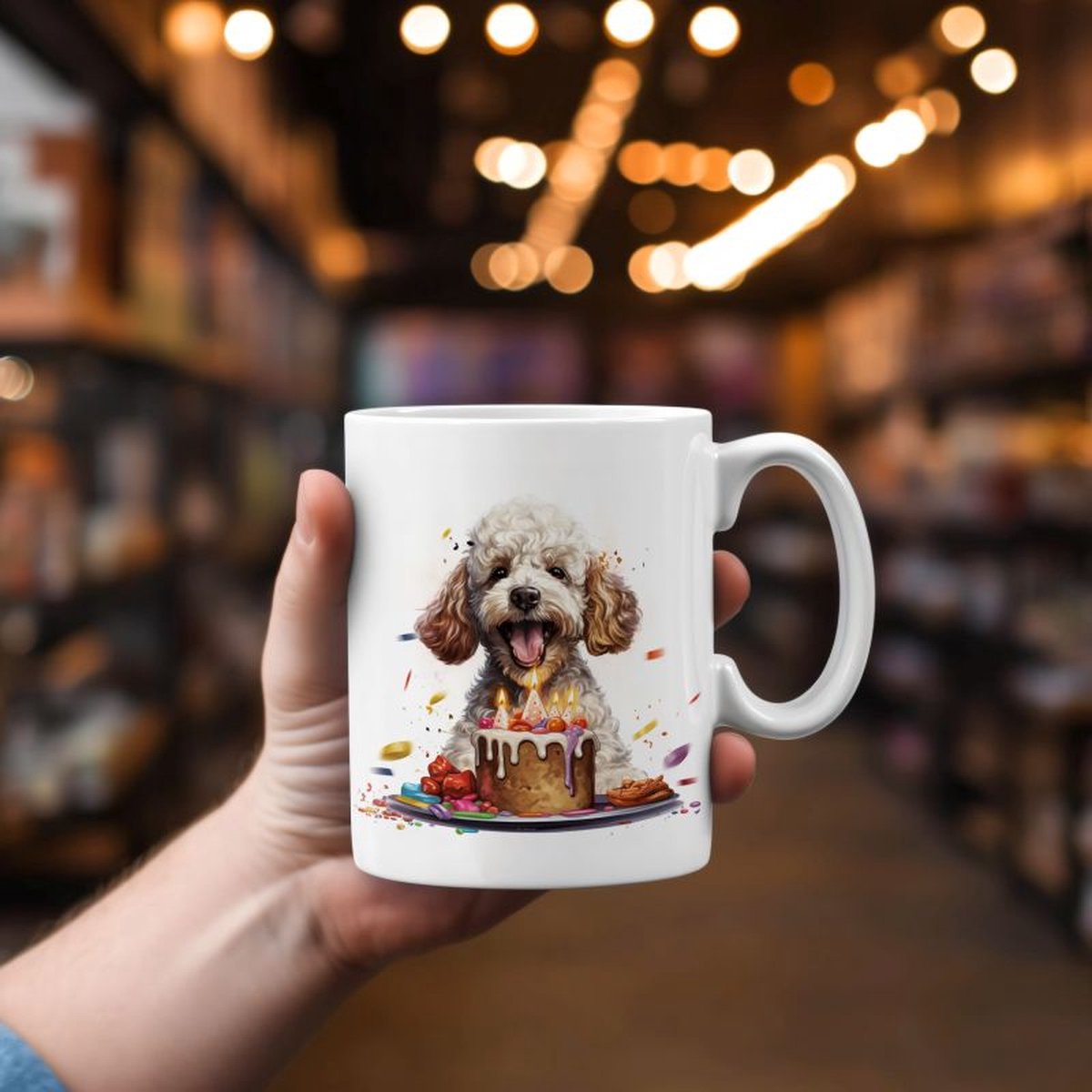 Beker cadeau voor haar of hem, kerst, verjaardag, honden liefhebber, zus, broer, vriendin, vriend, collega, moeder, vader, hond