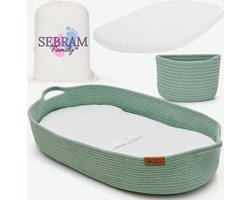 Baby Verschoonmandje met Extra Reisluiermat + Schuim Vers...