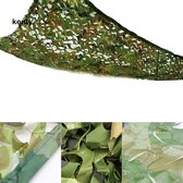 2x1,5 meter camouflage net groen