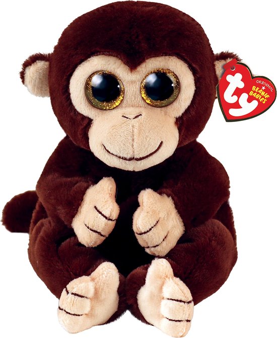 Foto: Ty beanie babies matteo monkey knuffel 15 cm
