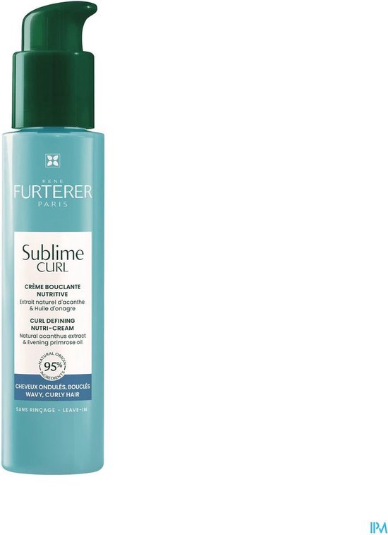 René Furterer Sublime Curl Voedende Crème voor krullen | Golvend krullend haar 100